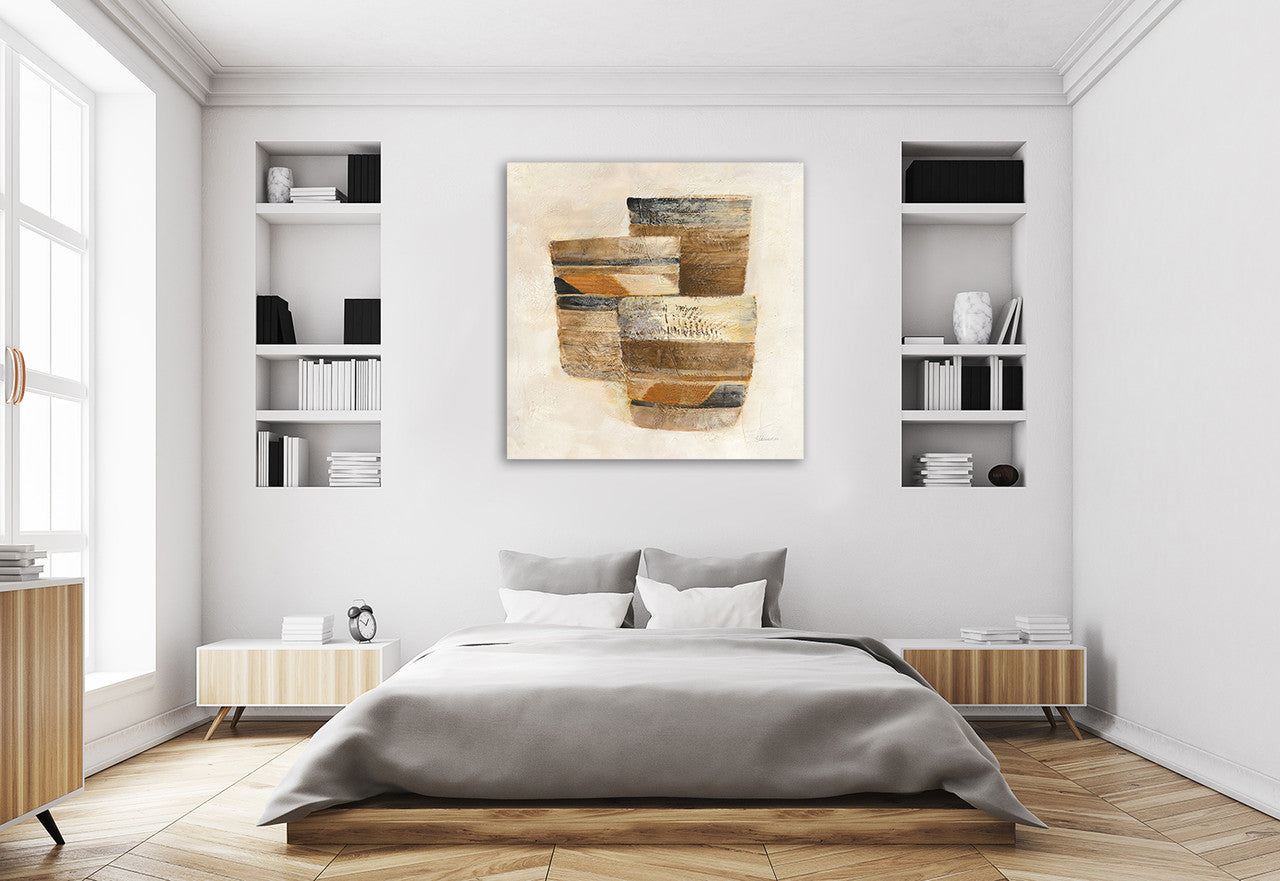 Desert Still Life II Wall Art Print on the wall