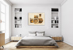Desert Still Life I Wall Art Print on the wall