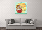Dream Cone III Wall Art Print on the wall