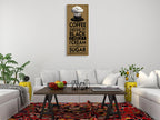 Drink It Black Wall Art Print on the wall