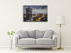 Edinburgh Wall Art Print on the wall