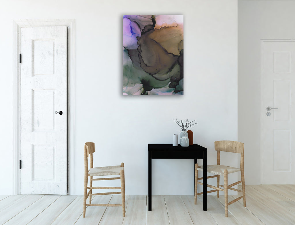 Energetic Explosion Wall Art Print on the wall