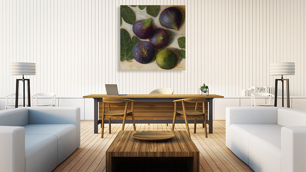 Figues Wall Art Print on the wall