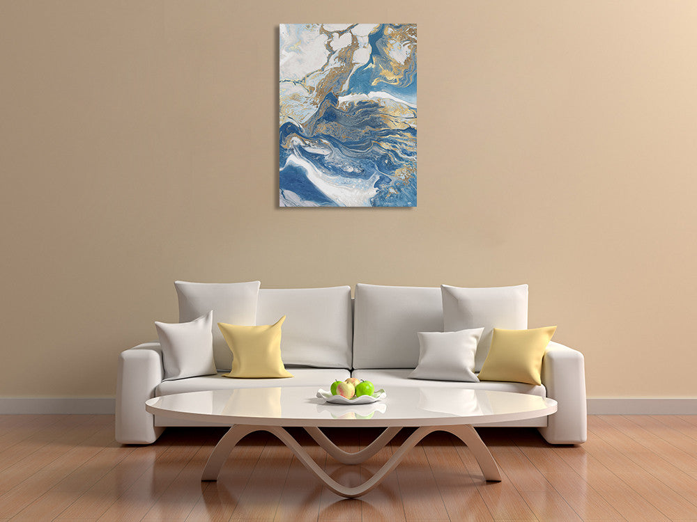Fluid Memories II Wall Art Print on the wall