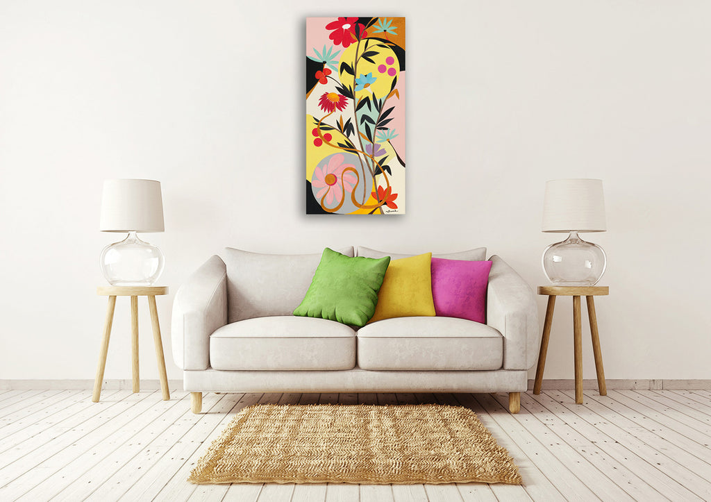 Harmonie Wall Art Print on the wall