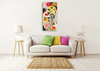 Harmonie Wall Art Print on the wall