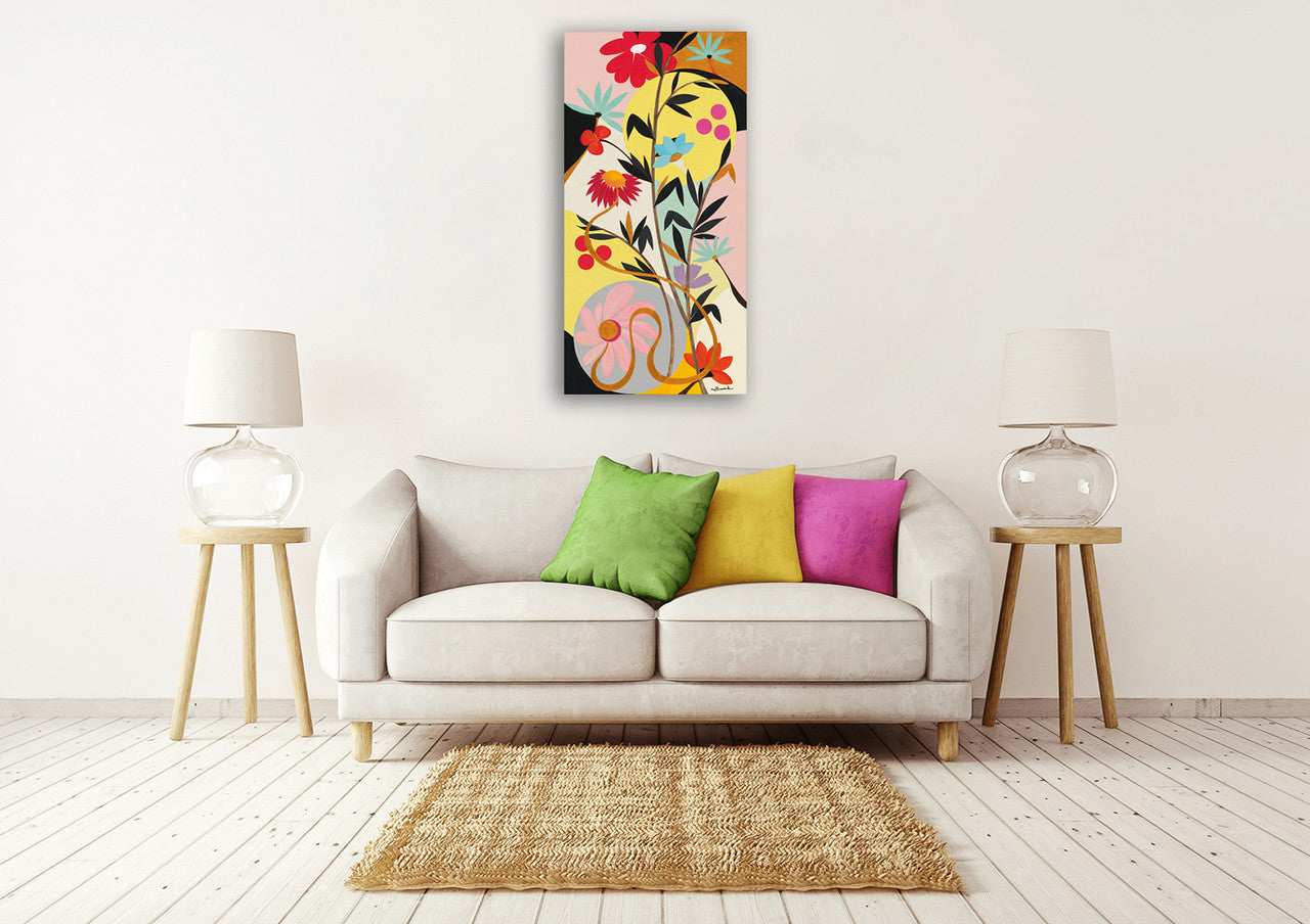 Harmonie Wall Art Print on the wall