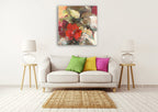 Hibiskus Wall Art Print on the wall