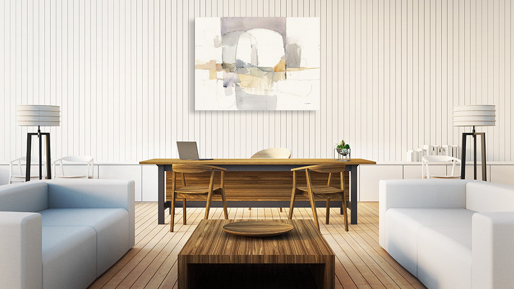 Improvisation I Wall Art Print on the wall