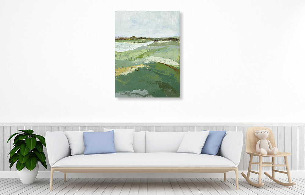 In the Fields II Wall Art Print on the wall