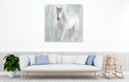 In the Mist Wall Art Print on the wall