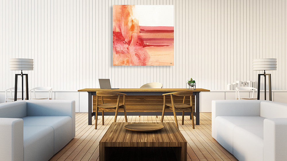 Inner Glow II Wall Art Print on the wall