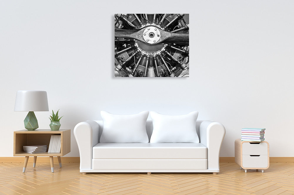 John Kerr Airplane I Wall Art Print on the wall