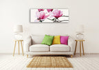  Magnolia Wall Art Print on the wall