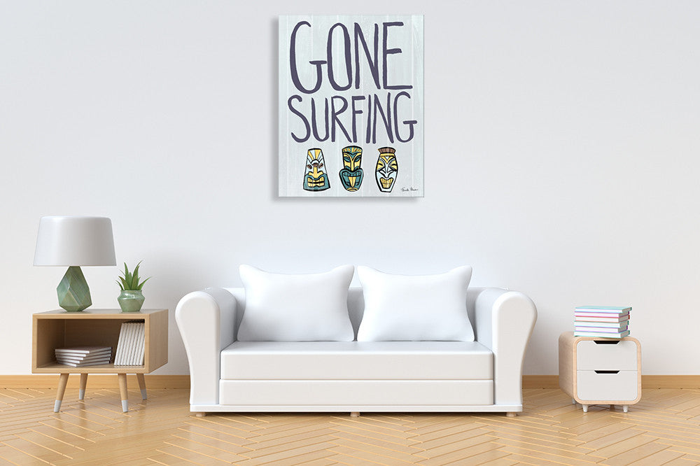 Make Waves II Wall Art Print on the wall