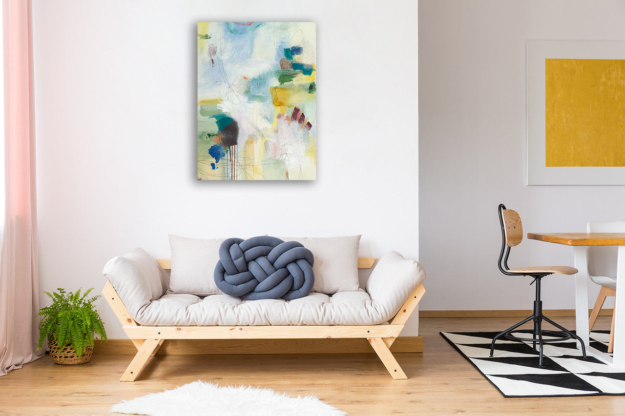 Medley I Wall Art Print on the wall