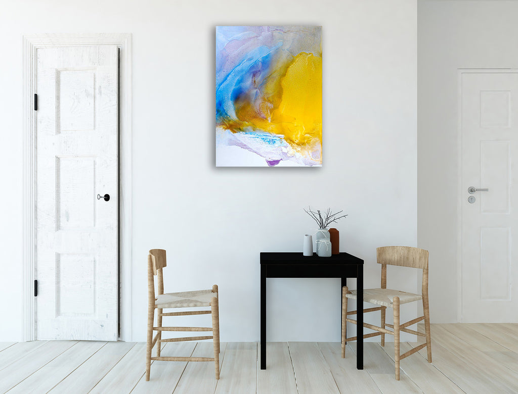 Misty II Wall Art Print on the wall
