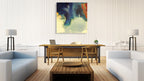 Neon Dreaming H Wall Art Print on the wall