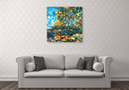 Ode Wall Art Print on the wall