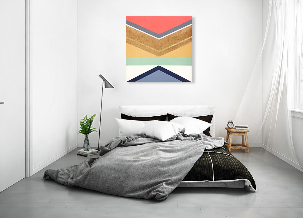 On the Boards I Wall Art Print on the wall