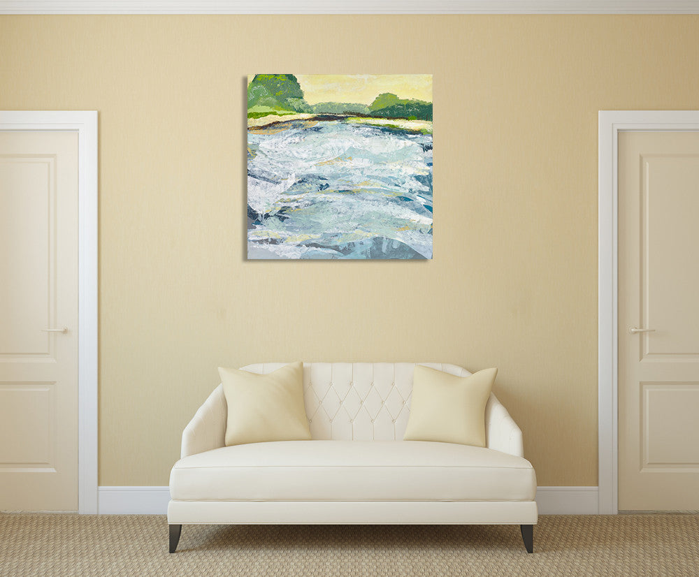 Open Spaces 6 Wall Art Print on the wall