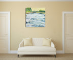 Open Spaces 6 Wall Art Print on the wall