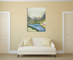 Open Spaces 7 Wall Art Print on the wall