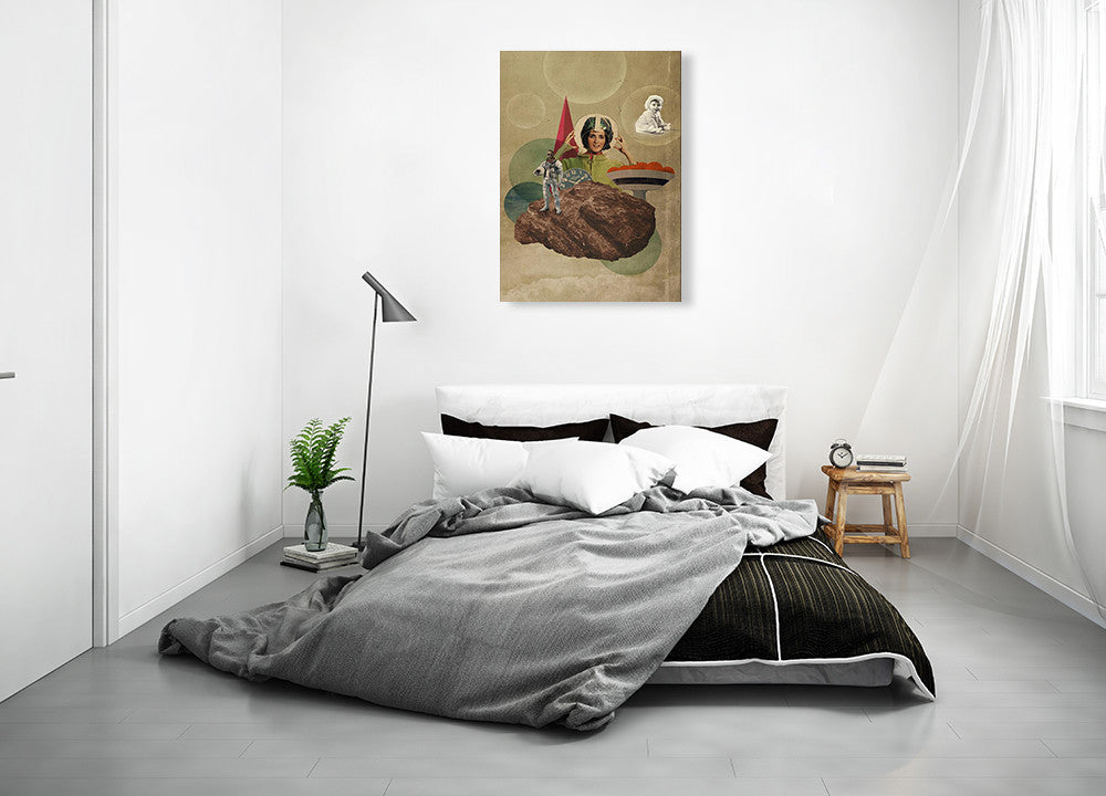 Origin Wall Art Print on the wall