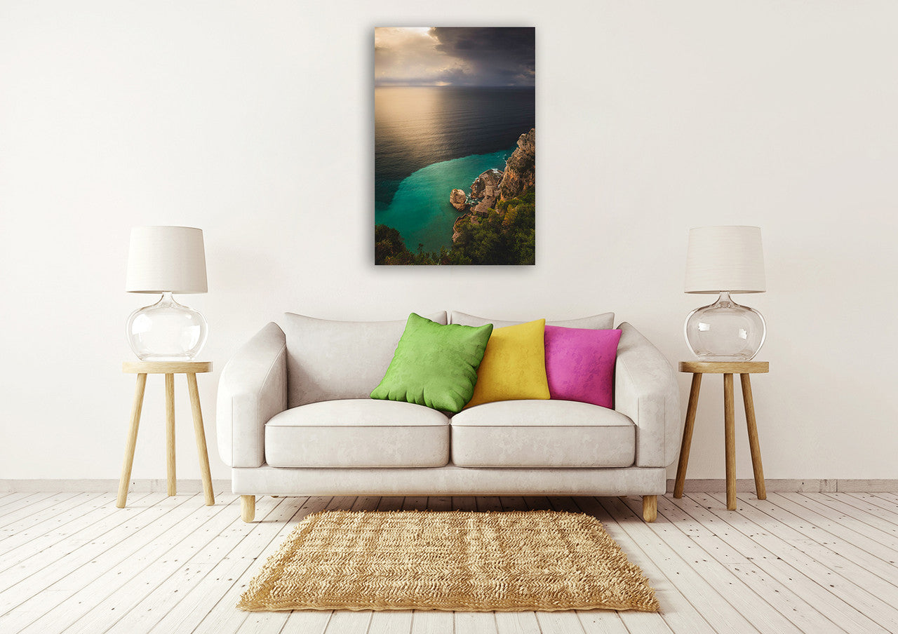 Salerno Italy Wall Art Print on the wall