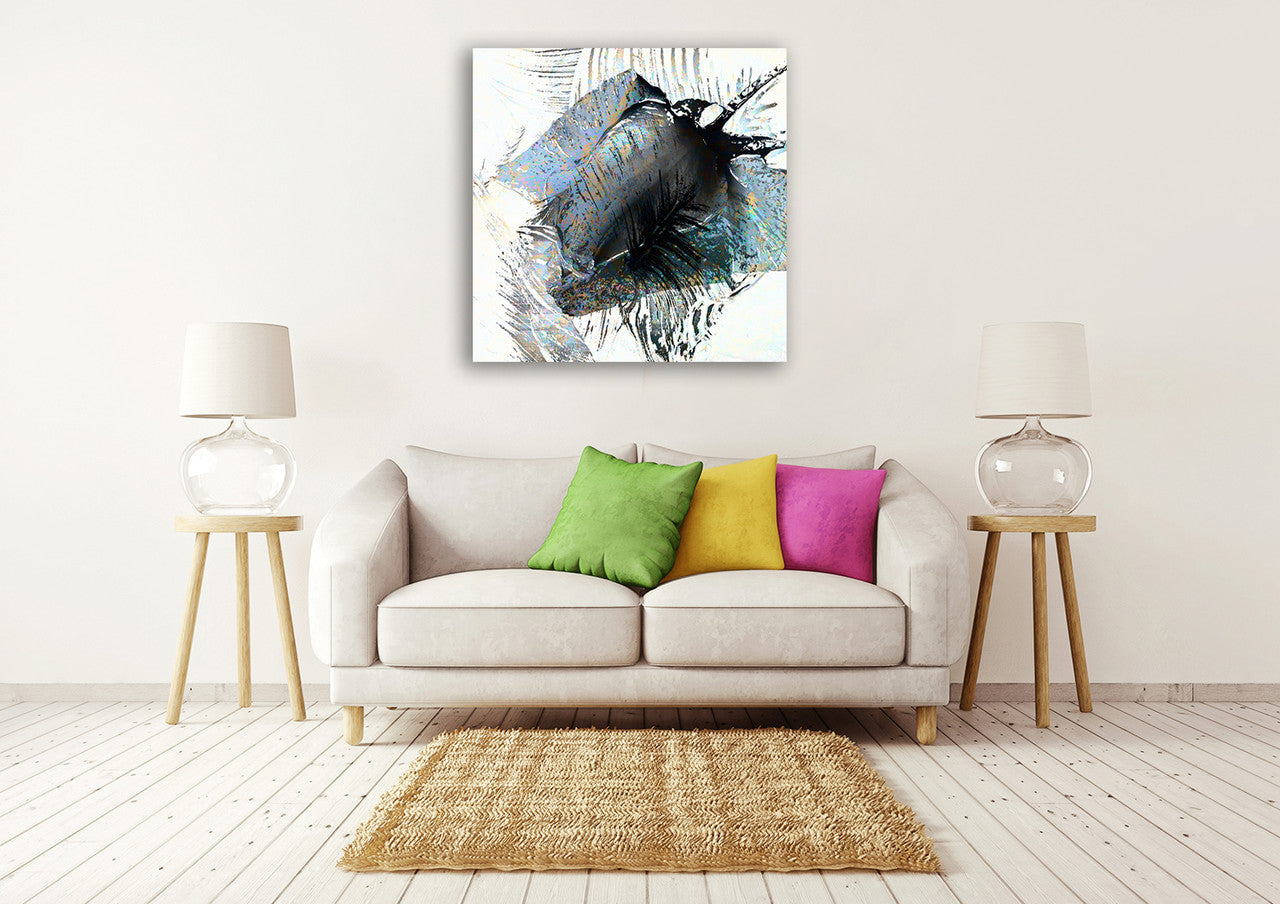 Power of the Rose Wall Art Print on the wall