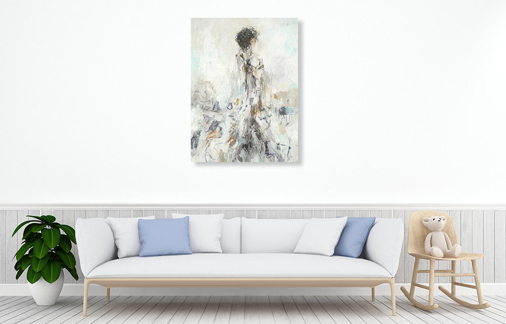 Romantic Reflection I Wall Art Print on the wall