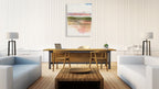 The Sunset Wall Art Print on the wall