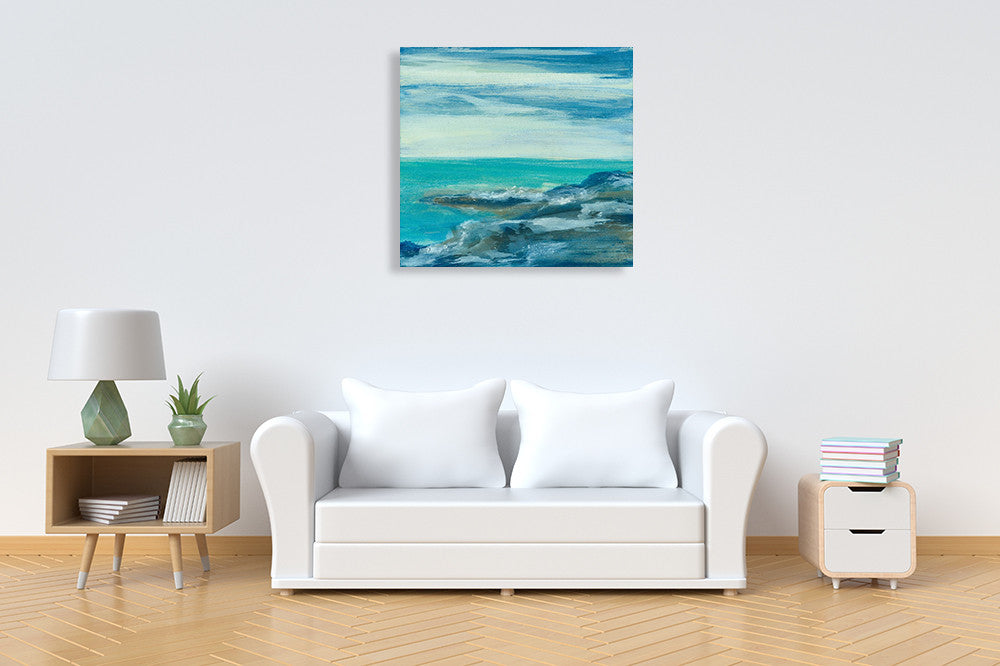 Surf Wall Art Print on the wall