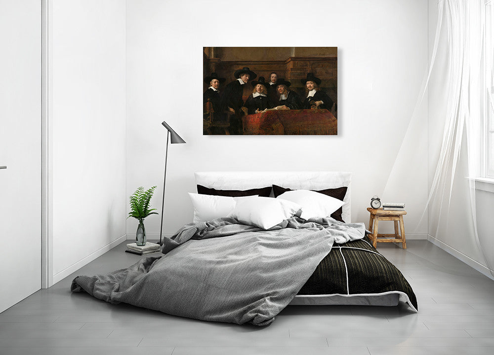 Syndics Of The Drapers Guild Rembrandt on the wall