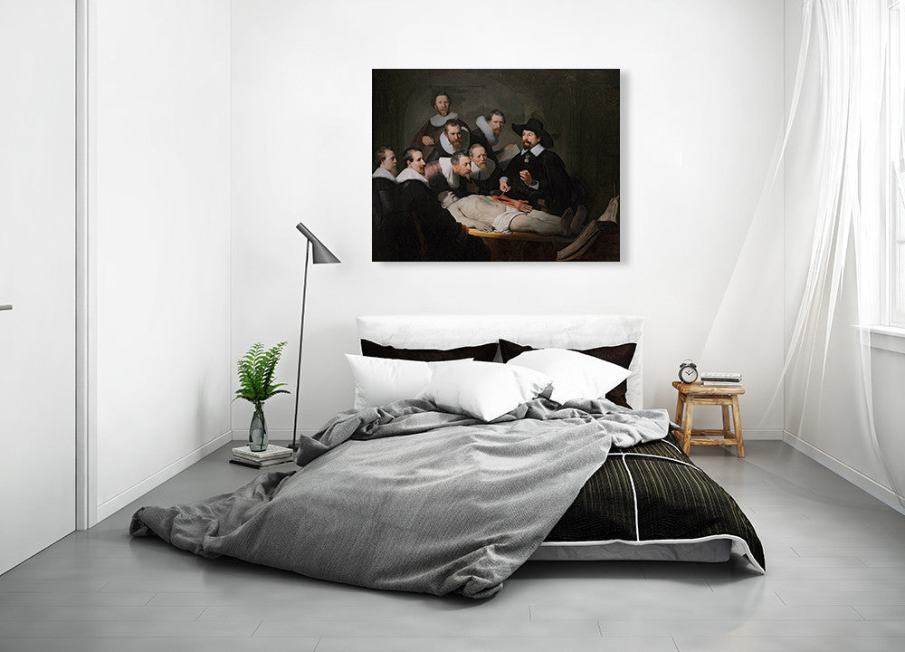 The Anatomy Lesson Of Dr Nicolaes Tulp on the wall