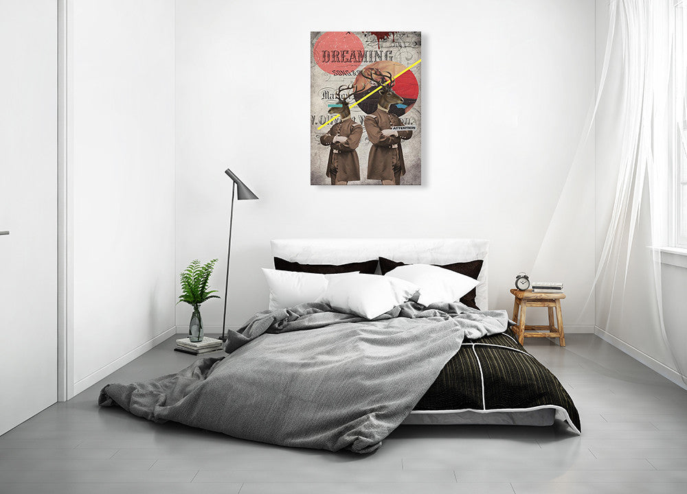The Guardians Wall Art Print on the wall