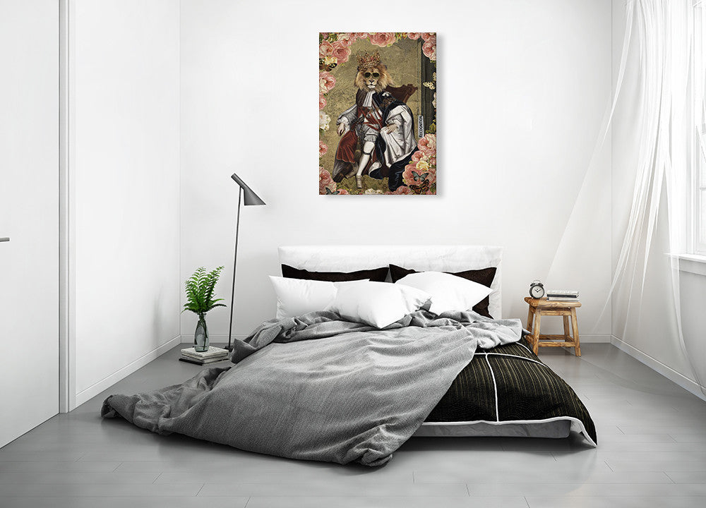 The King Wall Art Print on the wall
