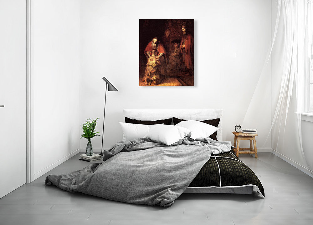The Return Of The Prodigal Son Rembrandt on the wall