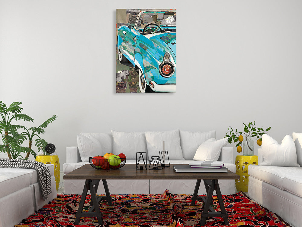 Thunderbird Wall Art Print on the wall