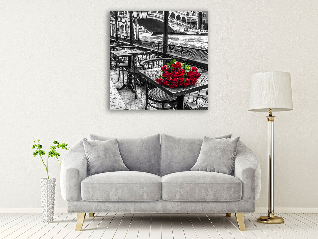 Venice II Wall Art Print on the wall
