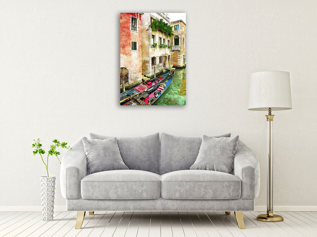 Venice by Day Wall Art Print on the wall
