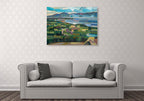 View From Goose Park Wall Art Print on the wall