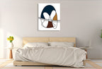 Abstract Tribeca II Wall Art Print on the wall
