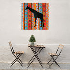 African Animal III Wall Art Print on the wall