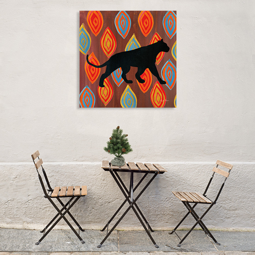 African Animal II Wall Art Print on the wall