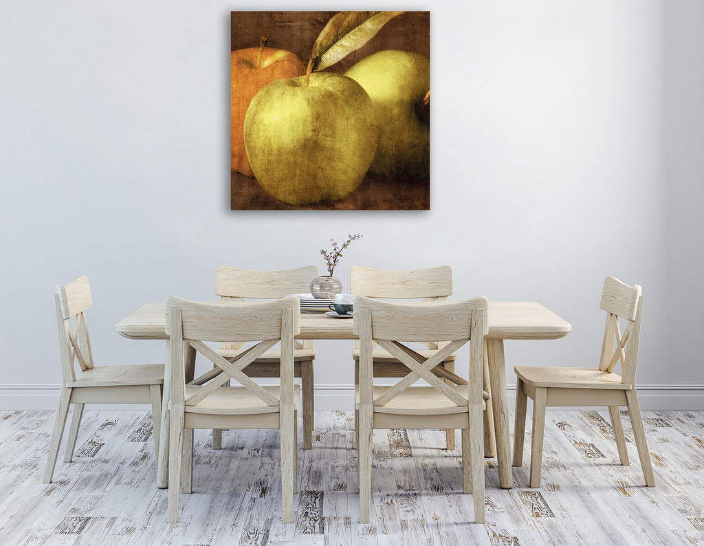 Apples Wall Art Print on the wall