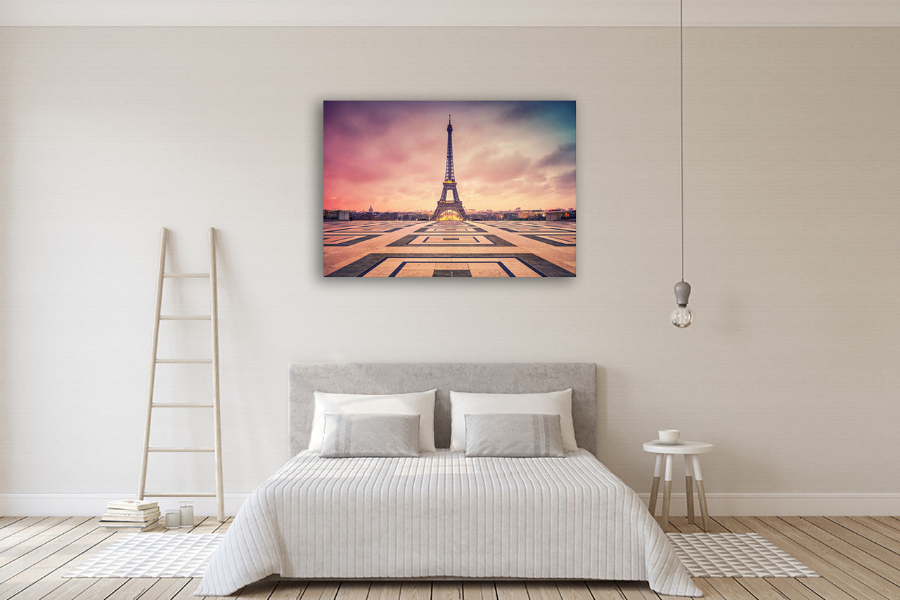 Awakening Paris Wall Art Print on the wall