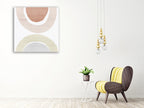 Bend of Colors I Wall Art Print on the wall