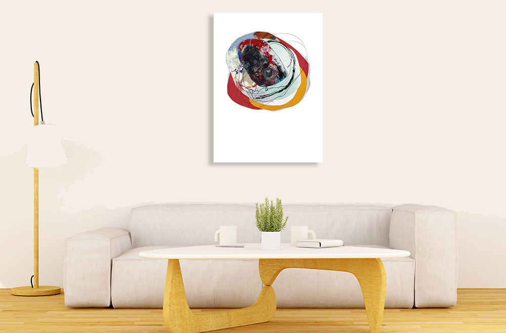 Cairn VII Wall Art Print on the wall