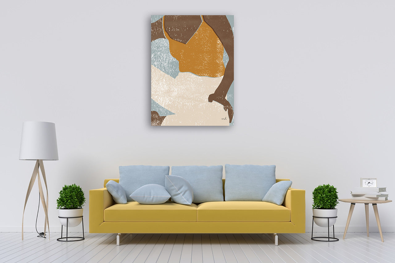 Casual III Wall Art Print on the wall